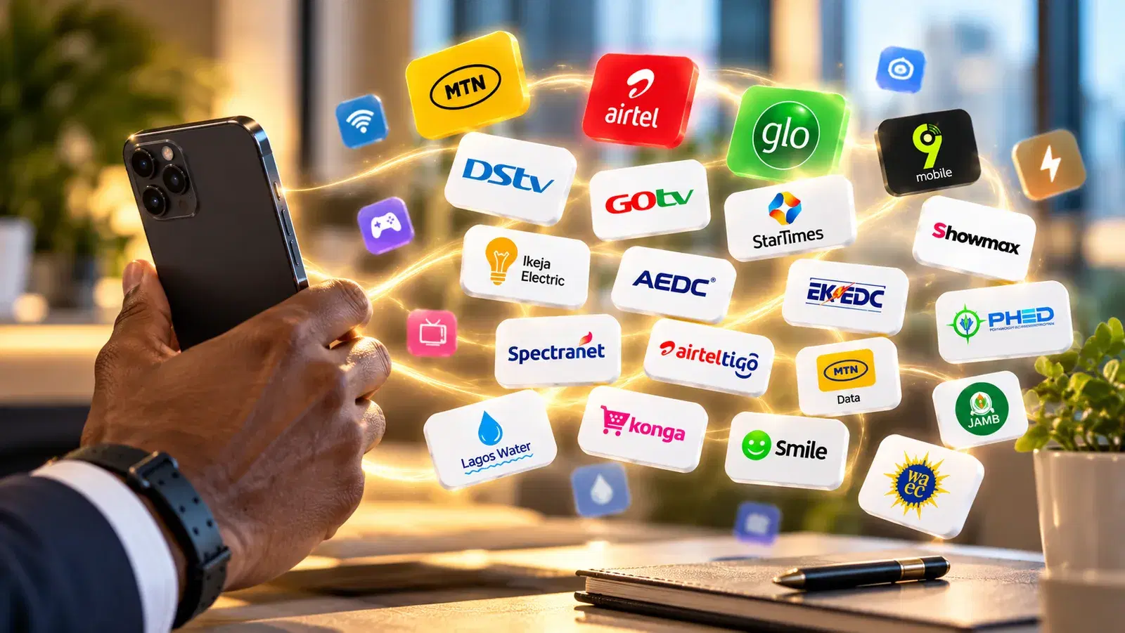 Bills, Airtime & Data
